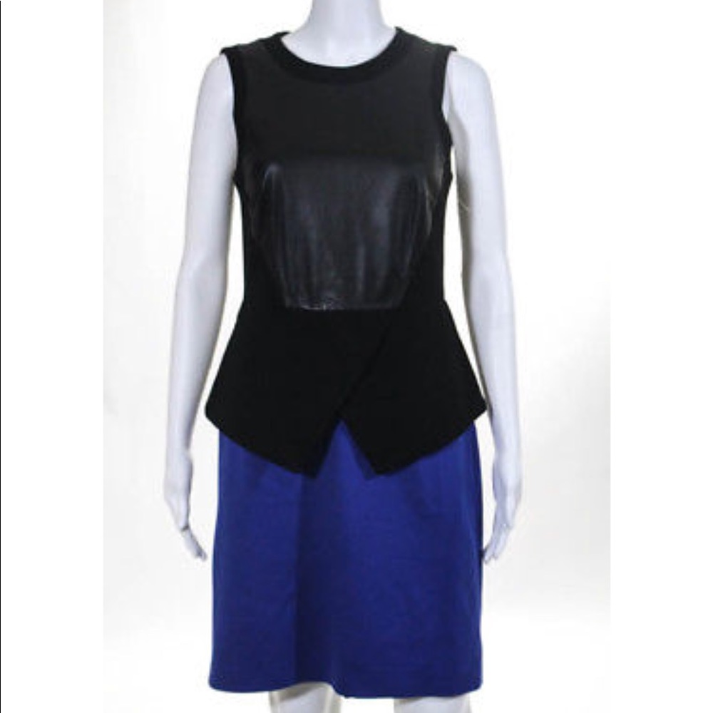 Tibi pointe leather dress - consigning today!